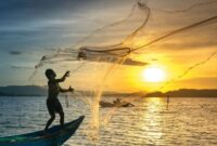 Ilustrasi penangkapan ikan. (Foto: Ist)