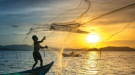 Ilustrasi penangkapan ikan. (Foto: Ist)