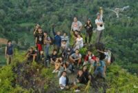 Puncak Bukit Biru, di Desa Sumber Sari, Kukar. (Foto: Ist)
