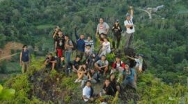 Puncak Bukit Biru, di Desa Sumber Sari, Kukar. (Foto: Ist)
