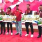 Suasana penyerahan bonus kepada para atlet Kukar yang berhasil menyabet medali di SEA Games 2023. (Foto: Ist)