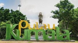 Pulau Kumala Kabupaten Kutai Kartanegara. (Foto: Ist)