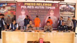 Press Realese yang Digelar Satreskrim Polres Kutim. (Foto: Ist)