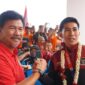Pemkab Kukar saat menyambut Muhammad Taufany Muslihudin. (Foto: Ist)