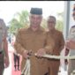 Asisten I Setkab Kukar, Ahmad Taufik Hidayat saat menghadapi syukuran gedung baru BPN Kukar. (Foto: Ist)