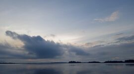 Panorama di Danau 10 Nusa Desa Muara Wis. (Foto: Is)