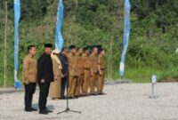 Edi Damansyah saat memimpin apel pagi di RSUD AM Parikesit. (Foto: Ist)
