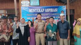 Suasana gelaran reses Anggota Komisi I Dewan Perwakilan Rakyat Daerah Kota Samarinda, Joni Sinarta Ginting. (Foto: Ist)