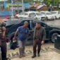 Potret Terpidana Kasus Pemalsuan Surat Tanah, Khoirul Mashuri saat diamankan Tim Pidsus Kejari Kukar dan Tim Alligator Polres Kukar. (Foto: Ist)