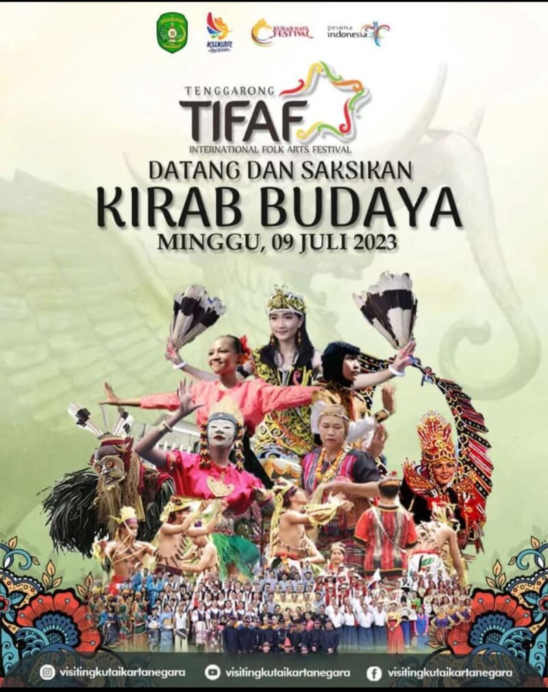 TIFAF Tahun 2023, Tenggarong, Kutai Kartanegara. (Foto: Ist)