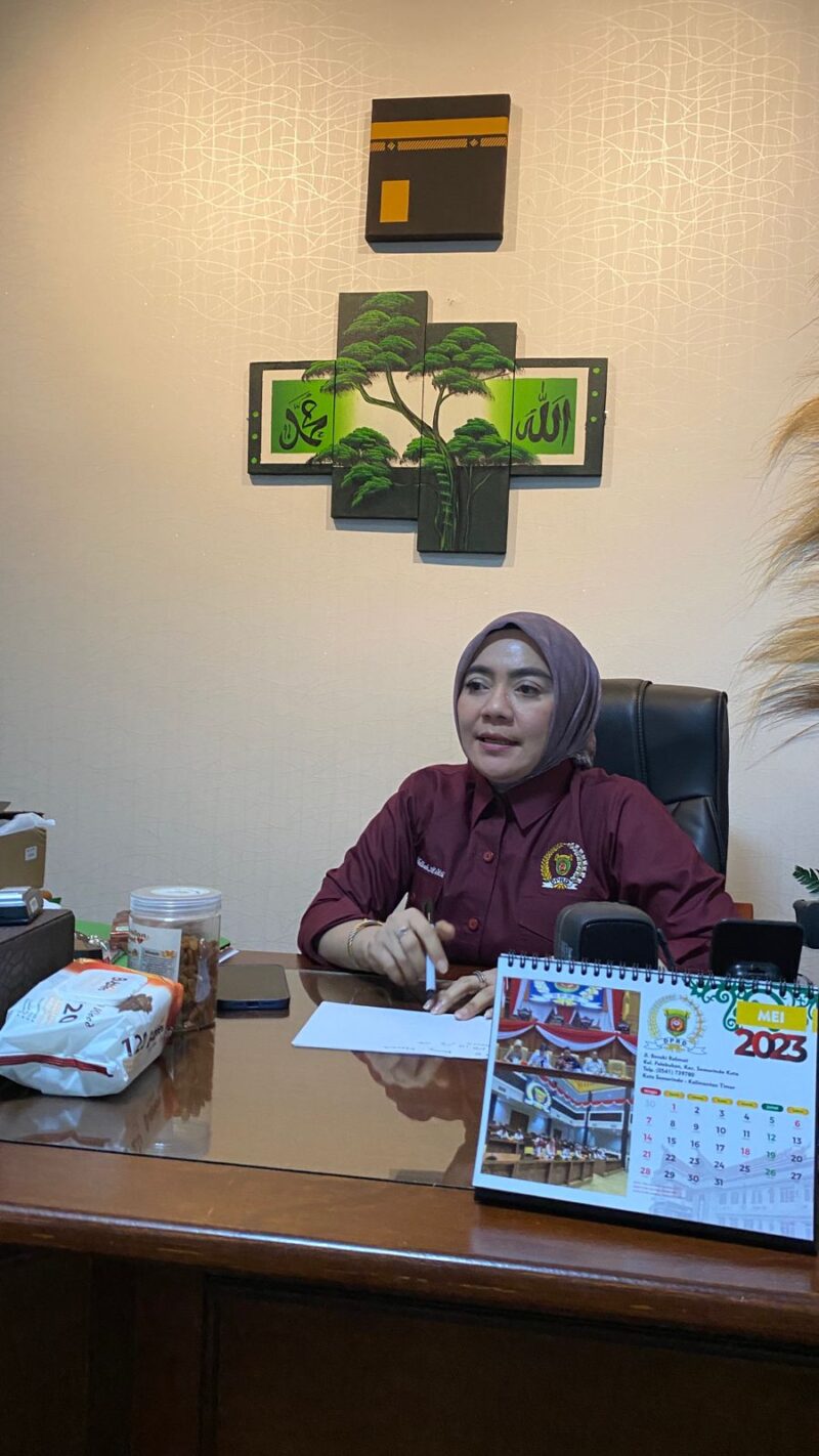 Anggota Komisi II Dewan Perwakilan Rakyat Daerah Kota Samarinda, Laila Fatihah. (Foto: Ist)