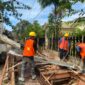Proses perbaikan beberapa titik drainase di Kota Samarinda. (Foto: Ist)