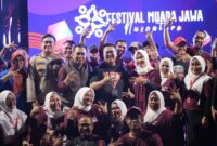 Wakil Bupati, Rendi Solihin di kemeriahan acara Festival Muara Jawa. (Foto: Ist)