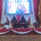 Jajaran Unsur Pimpinan DPRD Kota Samarinda dan Walikota Samarinda saat Rapat Paripurna. (Foto: Ist)
