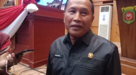 Ketua DPRD Samarinda, Sugiyono yang menyambut baik dan mengapresiasi langkah kerja dan sosialisasi KPK RI. (Foto: Ist)