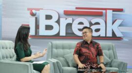 Wakil Bupati Kukar, Rendi Solihin saat menjadi narasumber di acara Talk Show iNews Tv. (Foto: Ist)
