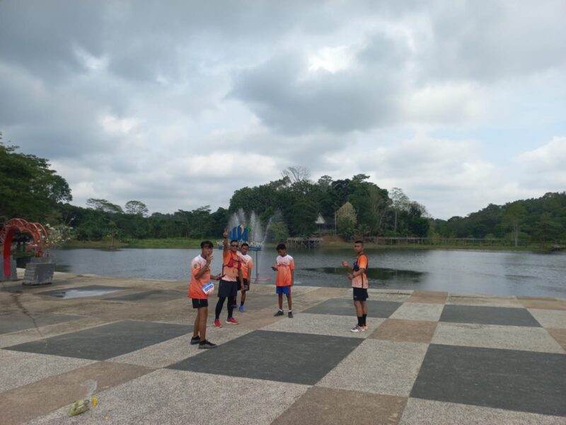 Pelaksanaan event Kukar Trail Run Series (KTRS) 2. (Foto: Ist)