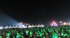 Suasana acara puncak penutupan Festival Budaya Nusantara. (Foto: Ist)