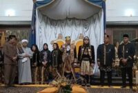 Bupati Kukar, Edi Damansyah setelah mengikuti perubuhan tiang ayu. (Foto: Ist)