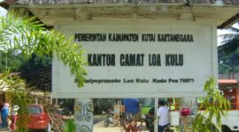 Kantor Camat Loa Kulu. (Foto: Ist)