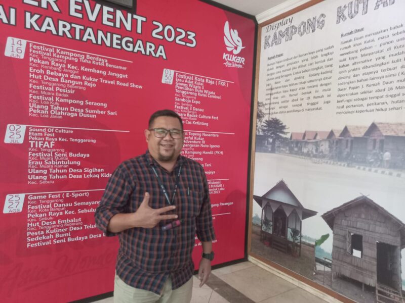 Kabid Ekonomi Kreatif Dispar Kukar David Haka Saputra. (Foto: Ist)