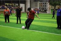 Lapangan Mini Soccer Tenggarong Seberang yang dikelola Dispora Kukar. (Foto: Ist)