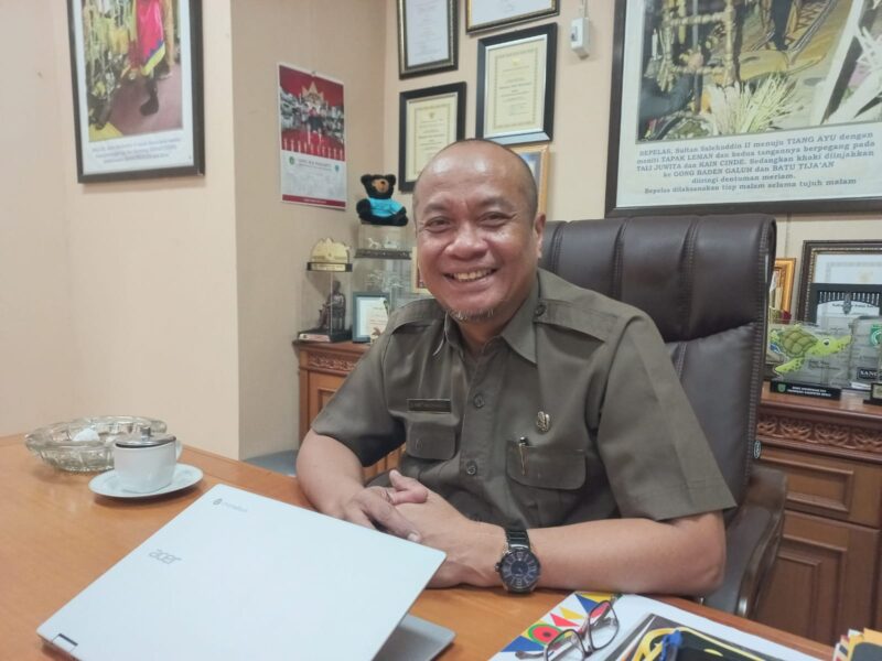 Kepala Dispar Kukar Slamet Hadi Raharjo. (Foto: Ist)