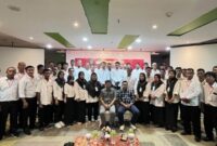 Suasana pelatihan pengelolaan administrasi bagi Ketau RT, yang digelar Desa Batuah. (Foto: Ist)