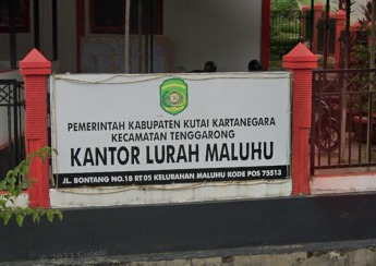 Kantor Lurah Maluhu. (Foto: Ist)