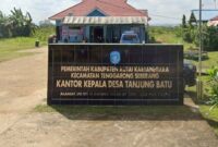 Kantor Desa Tanjung Batu. (Foto: Ist)