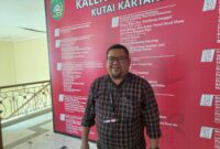 Kepala Bidang Ekonomi Kreatif (Ekraf) Dinas Pariwisata (Dispar) Kukar David Haka Saputra. (Foto: Ist)
