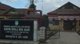 Kantor Desa Saliki. (Foto: Ist)