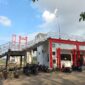 Jembatan penyebrangan pengunjung Pulau Kumala Tenggarong. (Foto: Ist)