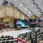 Pelaksanaan Rapat Paripurna ke-38 DPRD Kaltim dengan agenda pengesahan Ranperda Pajak Daerah dan Retribusi Daerah menjadi sebuah Perda. (Foto: Ist)