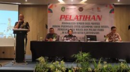 Kegiatan pelatihan peningkatan Sumber Daya Manusia (SDM) bidang pariwisata. (Foto: Ist)