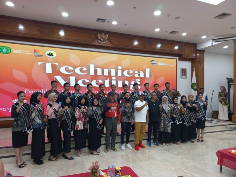 Technical meeting seleksi Duta Wisata Teruna Dara dan Putri Wisata 2023. (Foto: Ist)