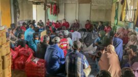 Wakil Ketua DPRD Kaltim, Muhammad Samsun, saat bersilturahmi dan menyerap aspirasi masyarakat Kutai Kartanegara (Kukar) di Kecamatan Loa Kulu. (Foto: Ist)