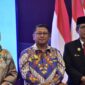 Wakil Ketua DPRD Kaltim, Sigit Wibowo (tengah), saat menghadiri Upacara Pengukuhan Kepala Perwakilan Bank Indonesia (BI) Provinsi Kaltim di Ruang Maratua, Kantor Perwakilan Bank Indonesia Kaltim. (Foto: Ist)