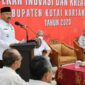 Bupati Kukar, Edi Damansayah Saat menyampaikan arahan dalam Kegiatan Pekan Inivasi dan Kreativitas 2023. (Foto: Ist)