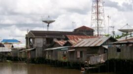 Anak sungai yang berada di Kelurahan Loa Ipuh. (Foto: Ist)