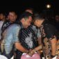 Ketua DPRD Kaltim, Hasanuddin Mas’ud (kiri), saat menghadiri undangan silaturrahmi Pj Gubernur Kaltim, Akmal Malik, bersama Forkopimda, OPD Pemprov Kaltim, dan Bupati/Walikota se-Kaltim. (Foto: Ist)