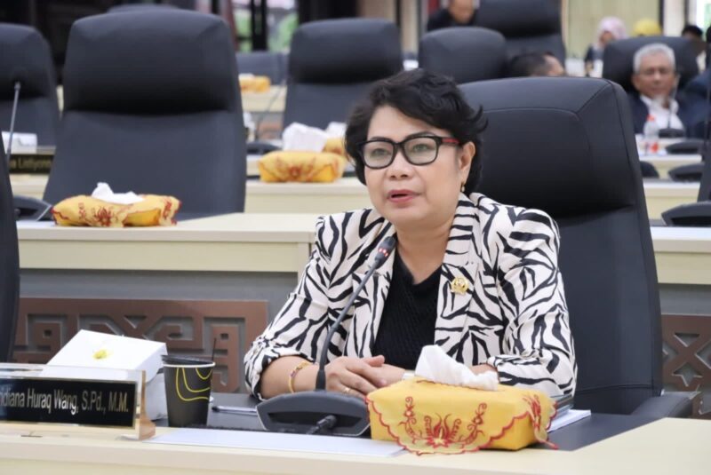 Ketua Komisi III DPRD Kaltim, Veridiana Huraq Wang. (Foto: Ist)