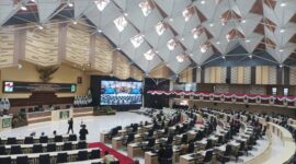 Potret suasana Rapat Paripurna ke-42 DPRD Kaltim yang berlangsung di Gedung Utama DPRD Kaltim. (Foto: Ist)