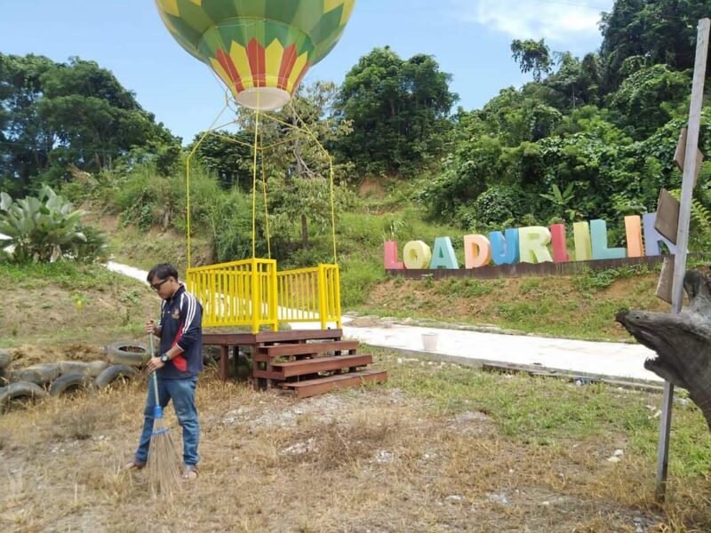 Wisata agro dan taman di Desa Loa Duri Ilir. (Foto: Ist)
