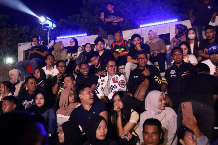Suasana kemeriahan Festival Pesva Pora. (Foto: Ist)