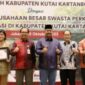 Bupati Kukar Edi Damansyah menyampaikan sambutan dalam kegiatan Executive Meeting Pemkab Kukar dengan Direksi Perusahaan Perkebunan baru-baru ini di Hotel Santika Jakarta. (Foto: Ist)