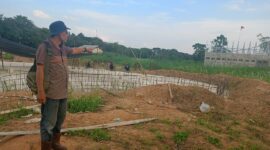 Pembangunan tambahan wahana baru di Pulau Kumala. (Foto: Ist)