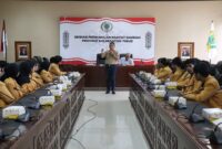 Wakil Ketua DPRD Kaltim, Seno Aji saat memberikan Kuliah Umum kepada Mahasiswa Universitas Mulawarman Fakultas Ilmu Sosial dan Ilmu Politik, Program Studi Ilmu Pemerintahan. (Foto: Ist)