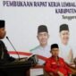 Sekkab Kukar, Sunggono saat membuka ekspose pelaksanaan MTQ Kabupayen ke-44. (Foto: Ist)