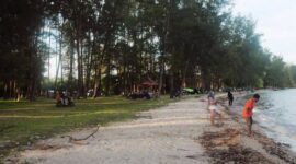 Pantai Tanah Merah Samboja. (Foto: Ist)